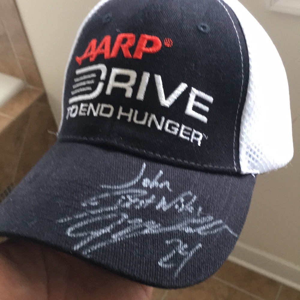 Jeff Gordon AARP Drive to End Hunger Signed Hat